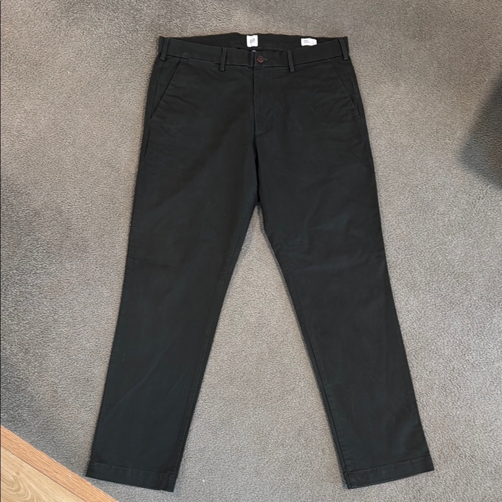 GAP Hunter Green Chinos Classic Straight-Leg